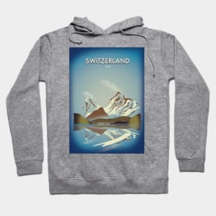 Switzerland travel poster Hoodie